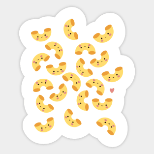 Happy macaronis Sticker